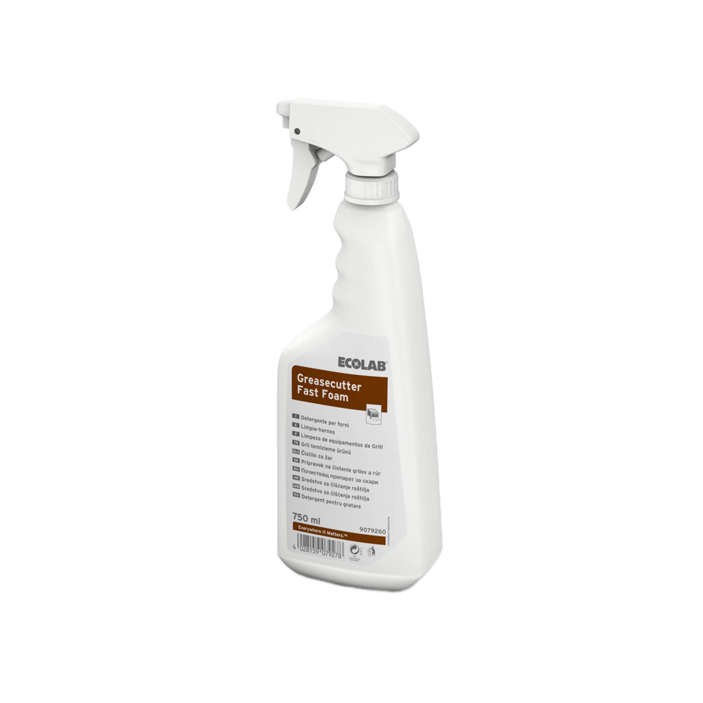 Greasecutter Fast Foam 4x750ml - Ugns-/grillrengöring
